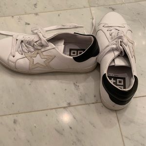 White italian star sneakers